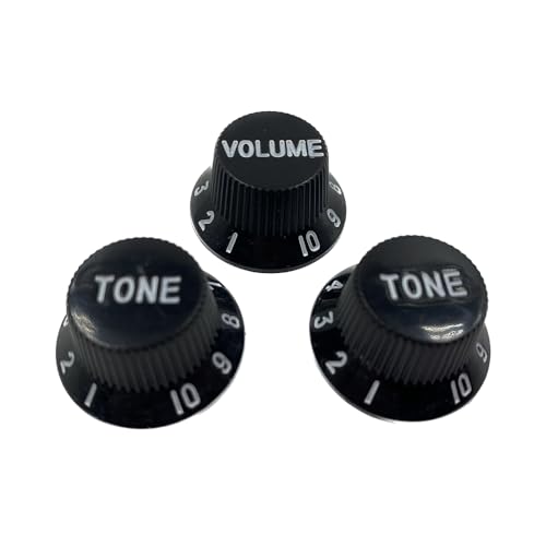 Amazon.co.jp: ストラトキャスター左利き用ノブ エレキギター